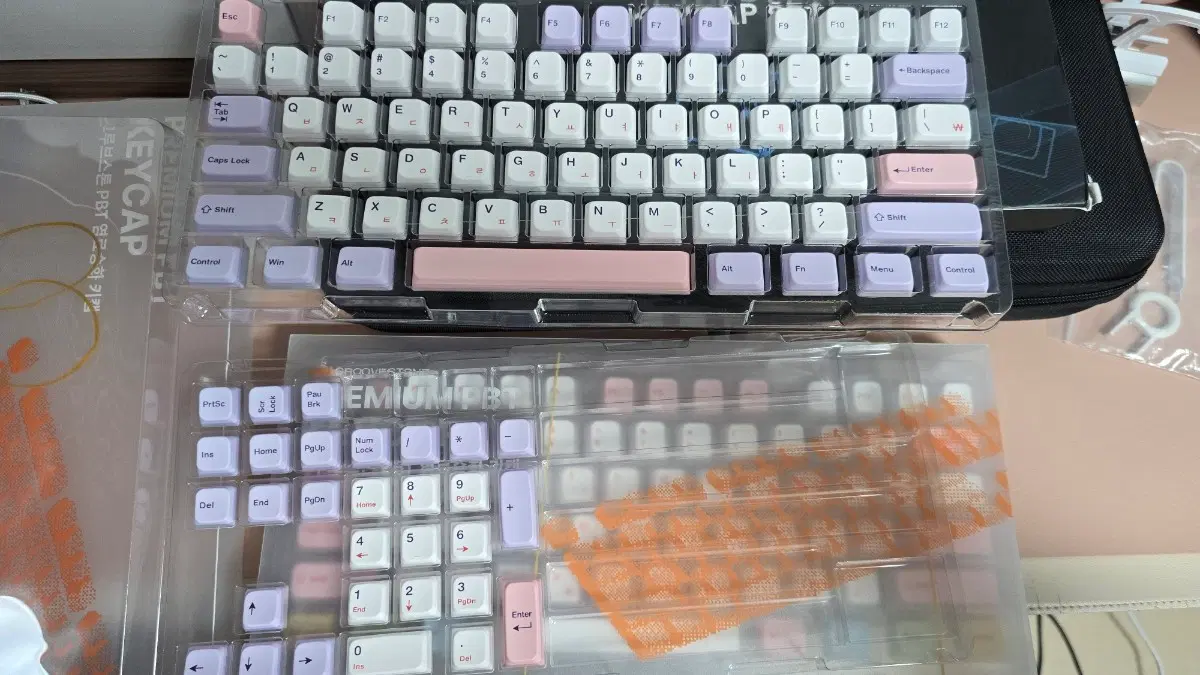 그루브스톤 퍼플러 ga 키캡