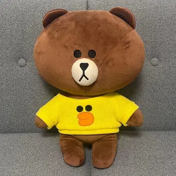 봉제 인형 브라운 LINE 곰 한국