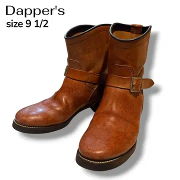 Dapper's 다퍼즈 숏 엔지니어 부츠 9 1/2