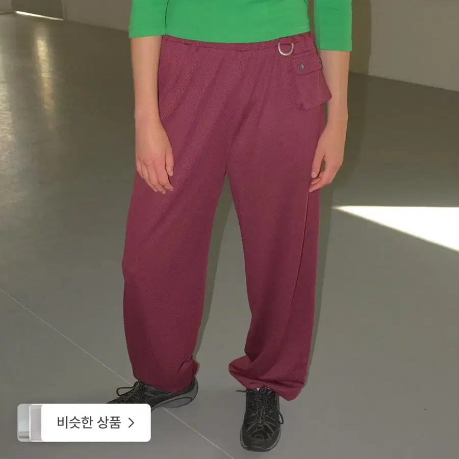 페스토 sporty pants wine