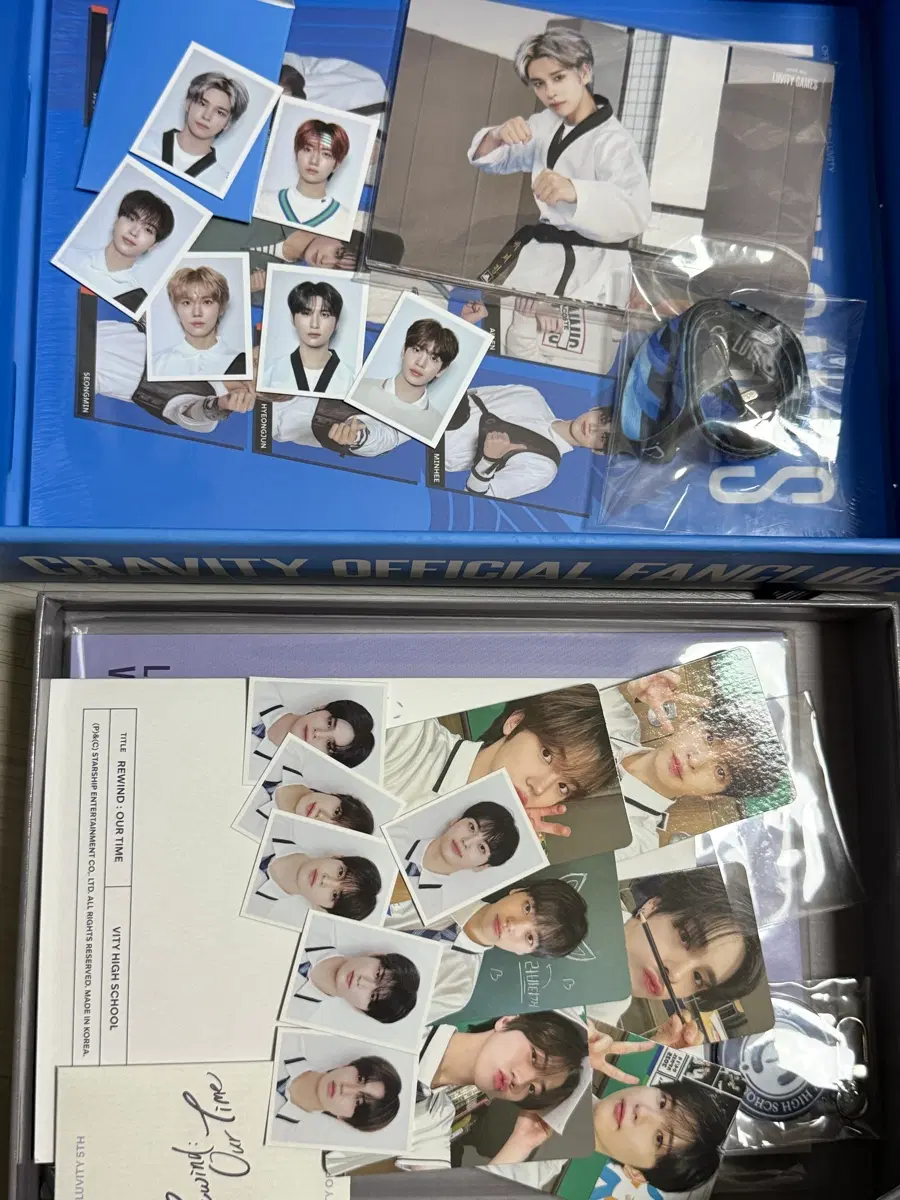 크래비티 공식 키트 러비티 4기 5기