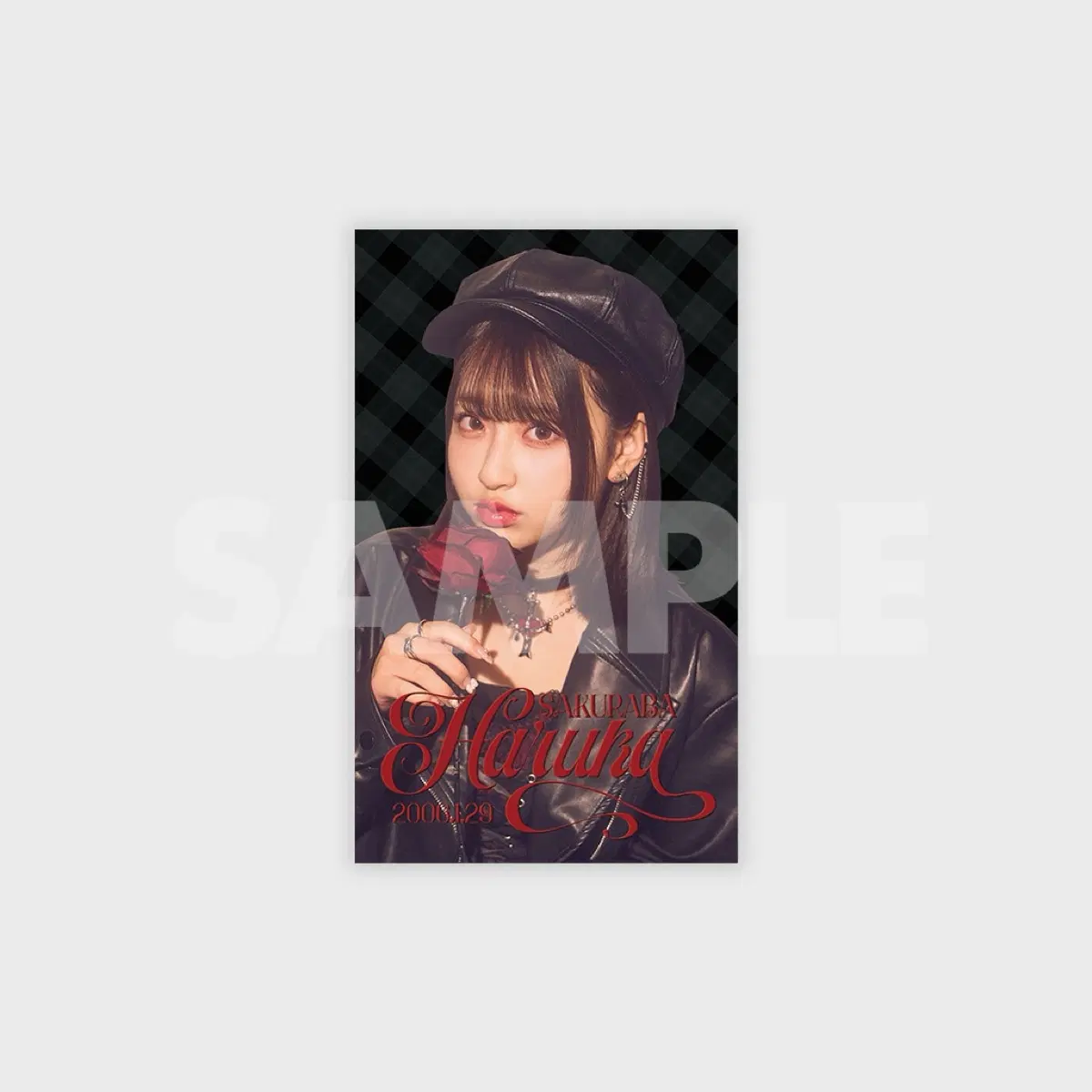 CUTIE STREET 큐티스트릿 하루카 2025 생탄 E상 스티커 C