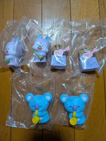 BT21 프렌즈4 6개 세트 (레어 포함)