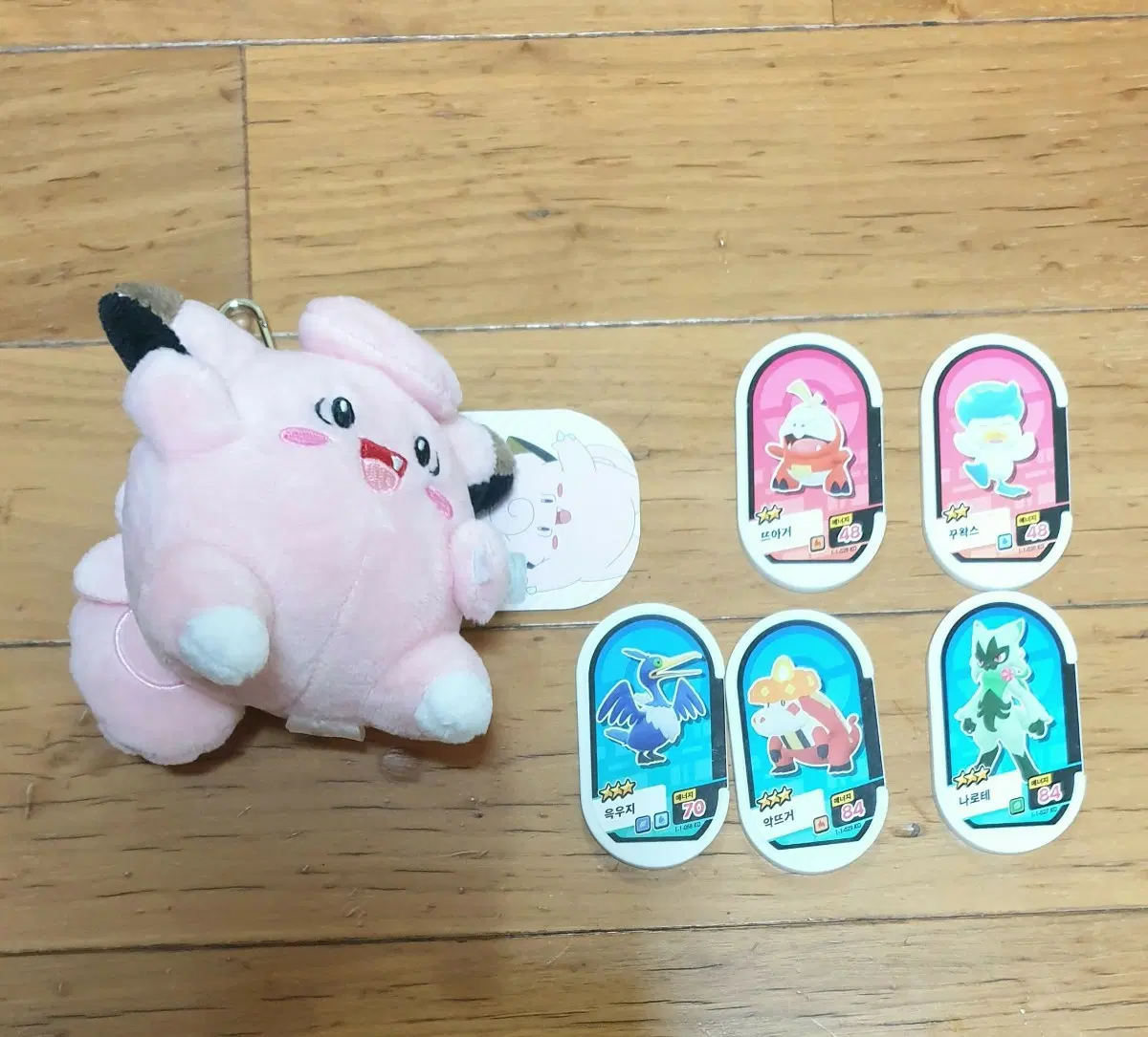 포켓몬 몬코레 인형 삐삐 게임칩 일괄 떨이