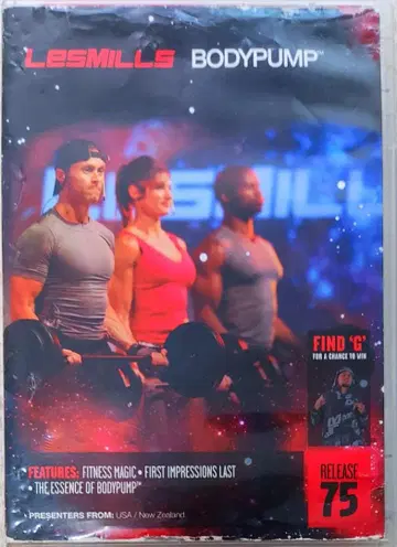 LESMILLS BODYPUMP 75 CD DVD