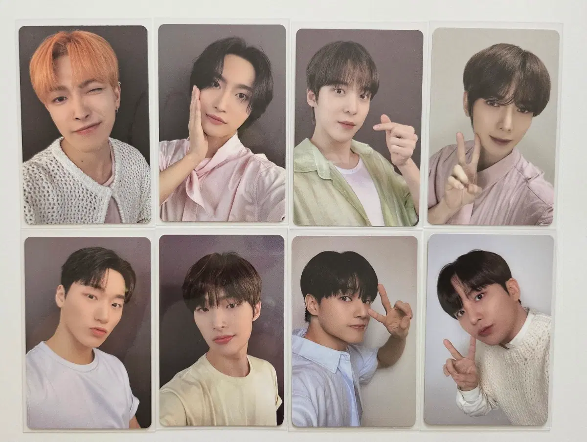 에이티즈 골든아워1 카페 봄봄 특전 포카 세트