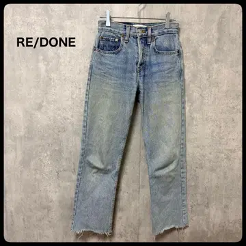 # RE/DONE 리단 데님 팬츠 청바지 데미지 가공 컷팅