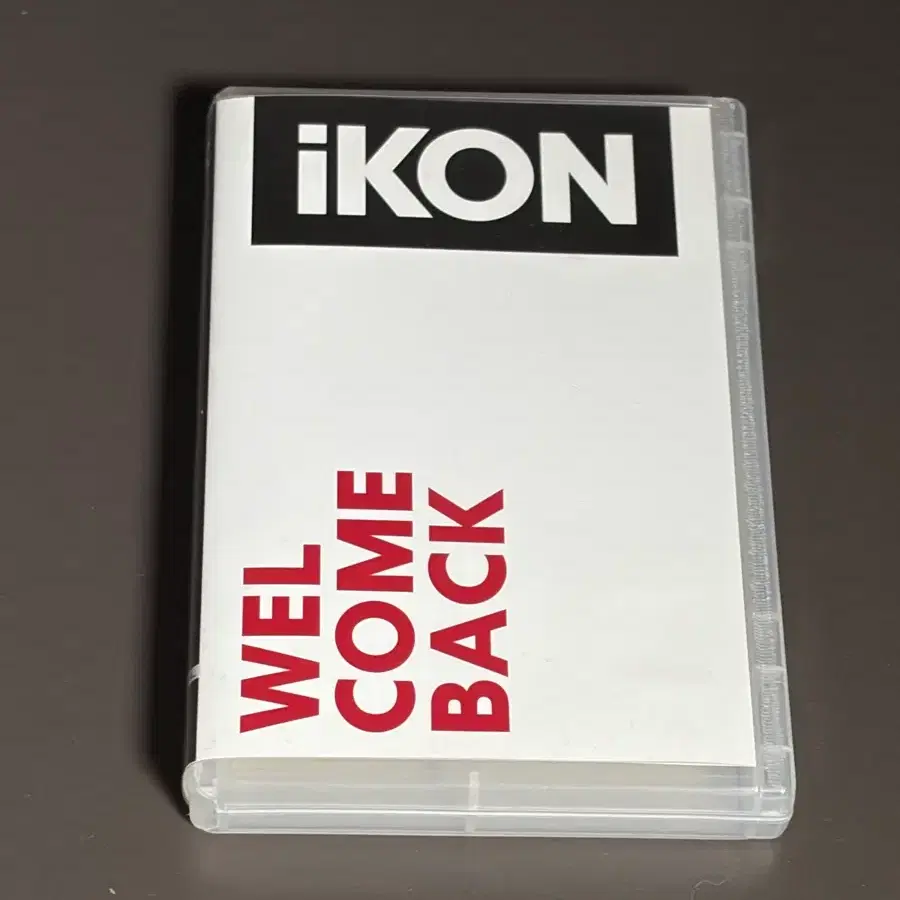 아이콘 iKON 정규1집 웰컴백 플레이버튼
