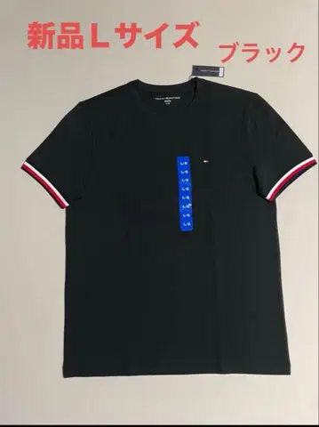 [ 미사용 새상품 ] TOMMY HILFIGER 블랙 T셔츠 L 사이즈