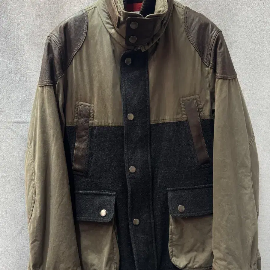 헨리코튼 RUGGED 울 콤비 헌팅쟈켓 (95)