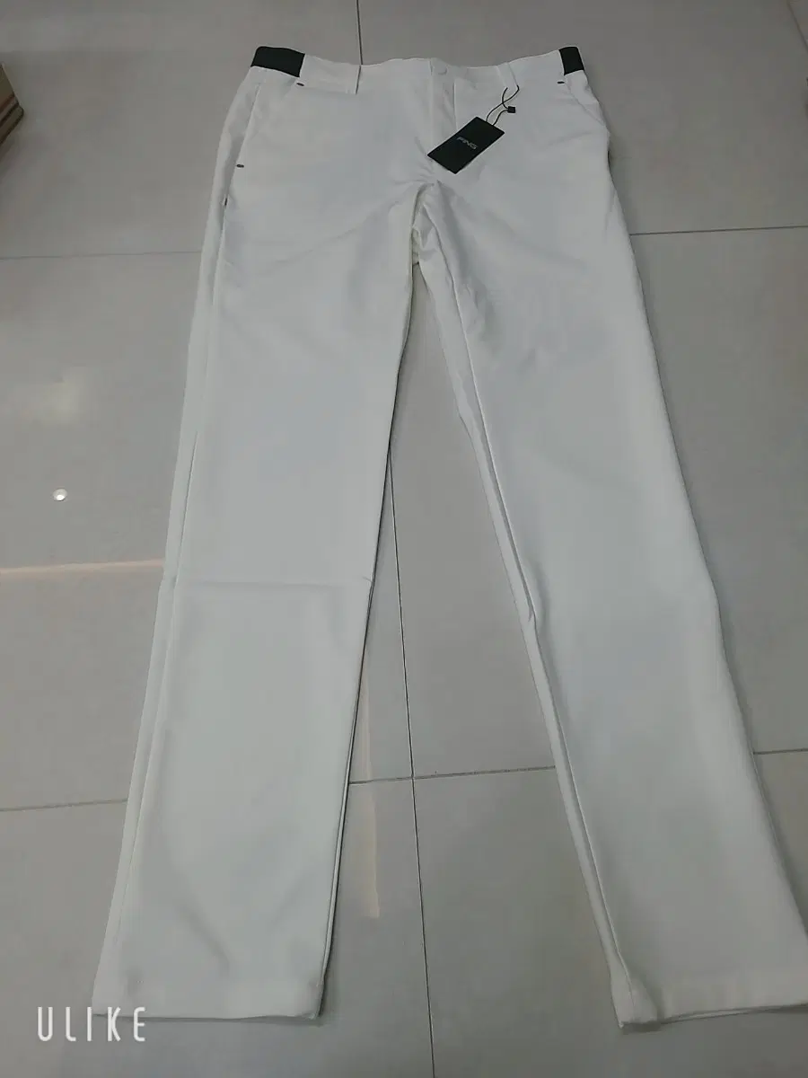 핑(정품) 골프바지 흰색 86 88