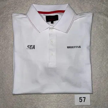 57 일본제 브리핑 WIND AND SEA 피케 셔츠 XL