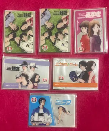 아다치 미츠루전 개업 55주년 기념 클리어 카드 컬렉션