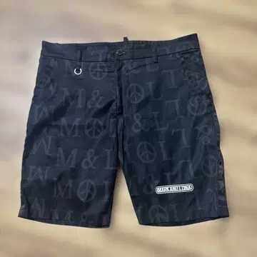 MARK & LONA 숏팬츠 블랙 올 패턴 XL