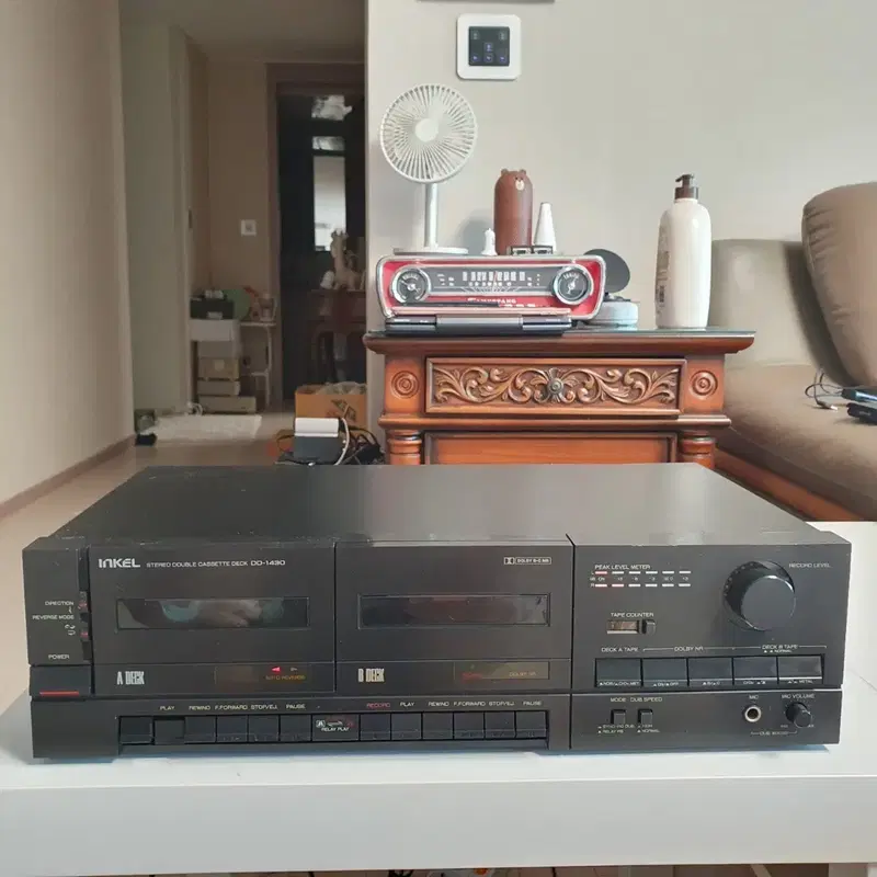 인켈 DD-1430 스테레오 더블 카세트 데크