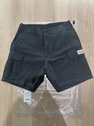 SEQUEL 26ss 카고 반바지 블랙 M 사이즈