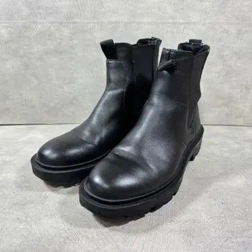 ZARA 자라 사이드 고어 부츠 블랙 37 24.0cm