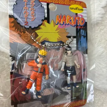 새상품 희귀 레어 NARUTO 더블 타입 키링 2 나루토 네지 유년기