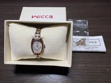 Wicca 여성용 손목시계 본체 핑크 골드