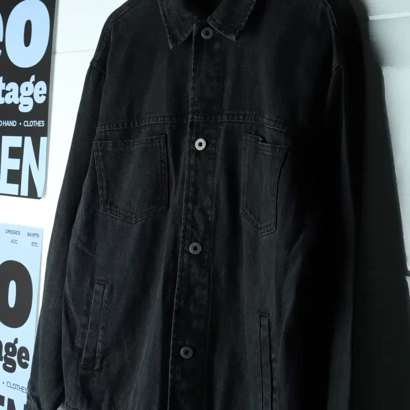 (L-XL) 파르티멘토 집업 바람막이 점퍼자켓 청 데님-H34197