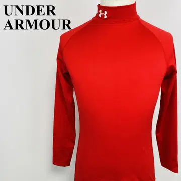 UNDER ARMOUR 긴팔 이너 상의 레드 L 1572-B