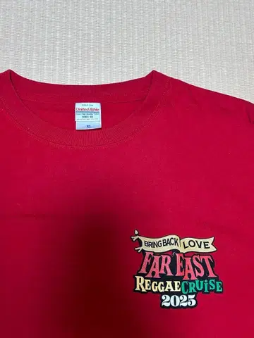 MightyCrown REGGAE CRUISE 2025 T셔츠 레어