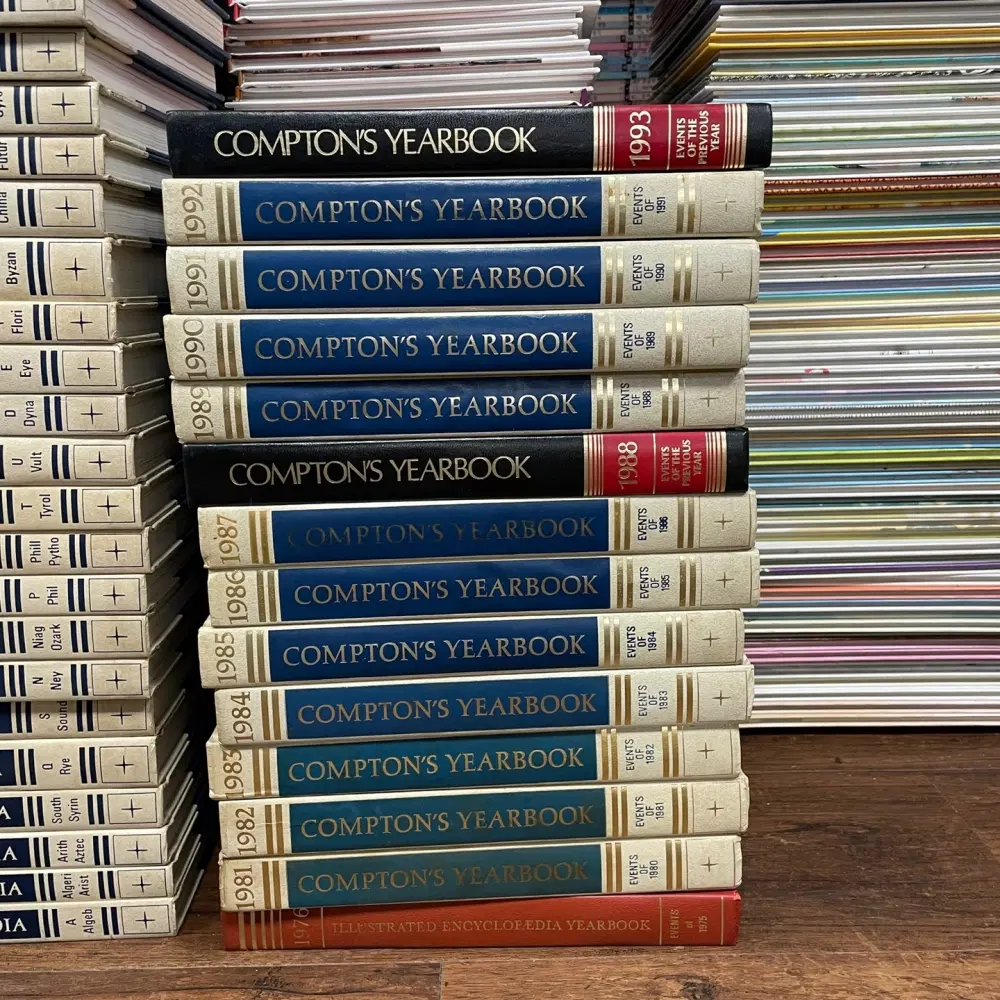 COMPTON'S 브리태니커 43권 세트 백과사전 중고책