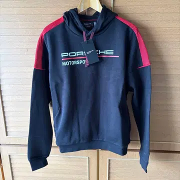 Porsche Motorsport 후드티 블랙