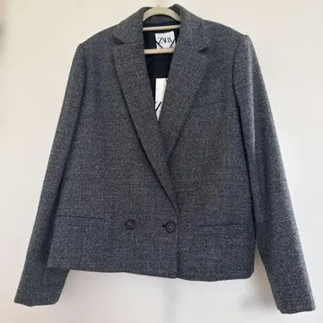 ZARA 더블 브레스트 테일러드 자켓 S