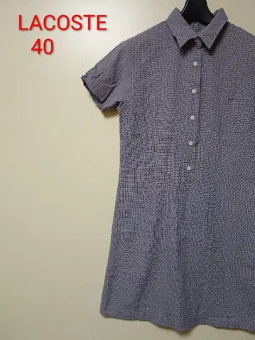 라코스테 블루 반팔 원피스 40