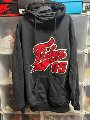 FUBU 후부 후드티 블랙 XL 사이즈