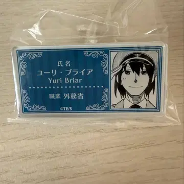 스파이 패밀리 명찰 배지 유리