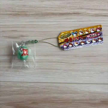 레어 헬로키티 매듭 스트랩 키링 제비뽑기 용