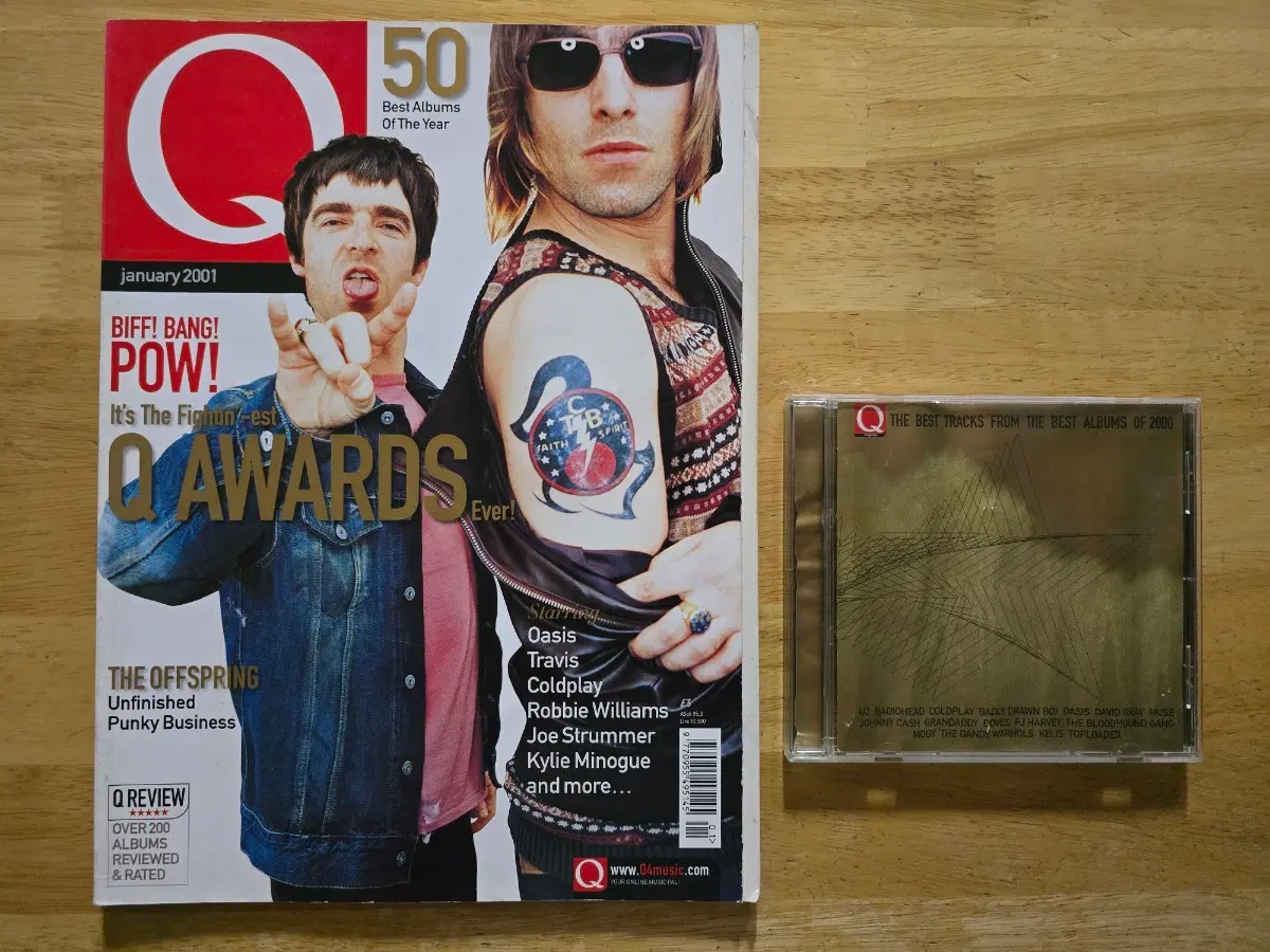 매거진 oasis 오아시스 Q PROMO CD