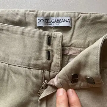 D&G 돌체앤가바나 팬츠 베이지 46 일본 사이즈 M