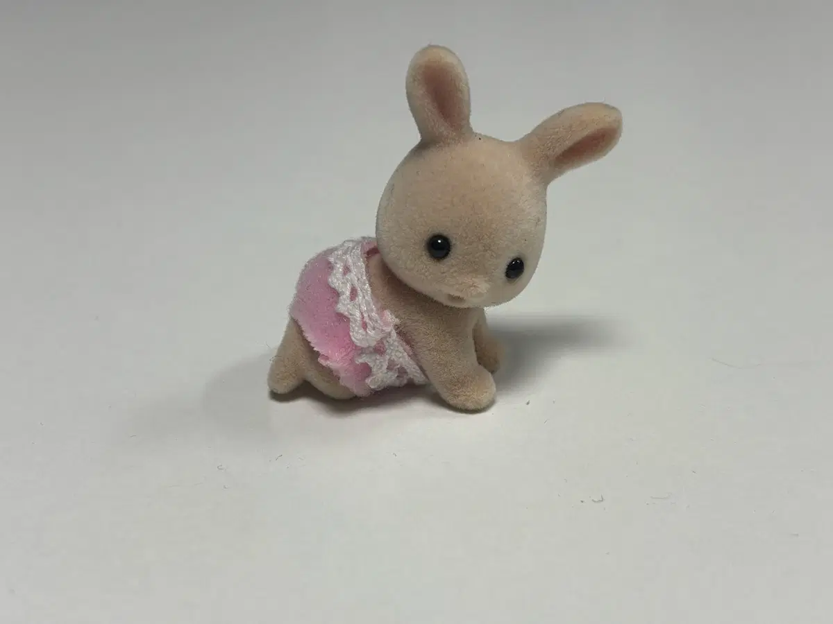 실바니안 패밀리 토끼 아기 인형 핑크