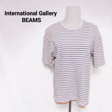 International Gallery BEAMS 보더 티셔츠 46