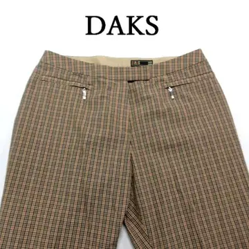 MY3576 DAKS 닥스 체크 무늬 슬랙스 42 사이즈 여성용