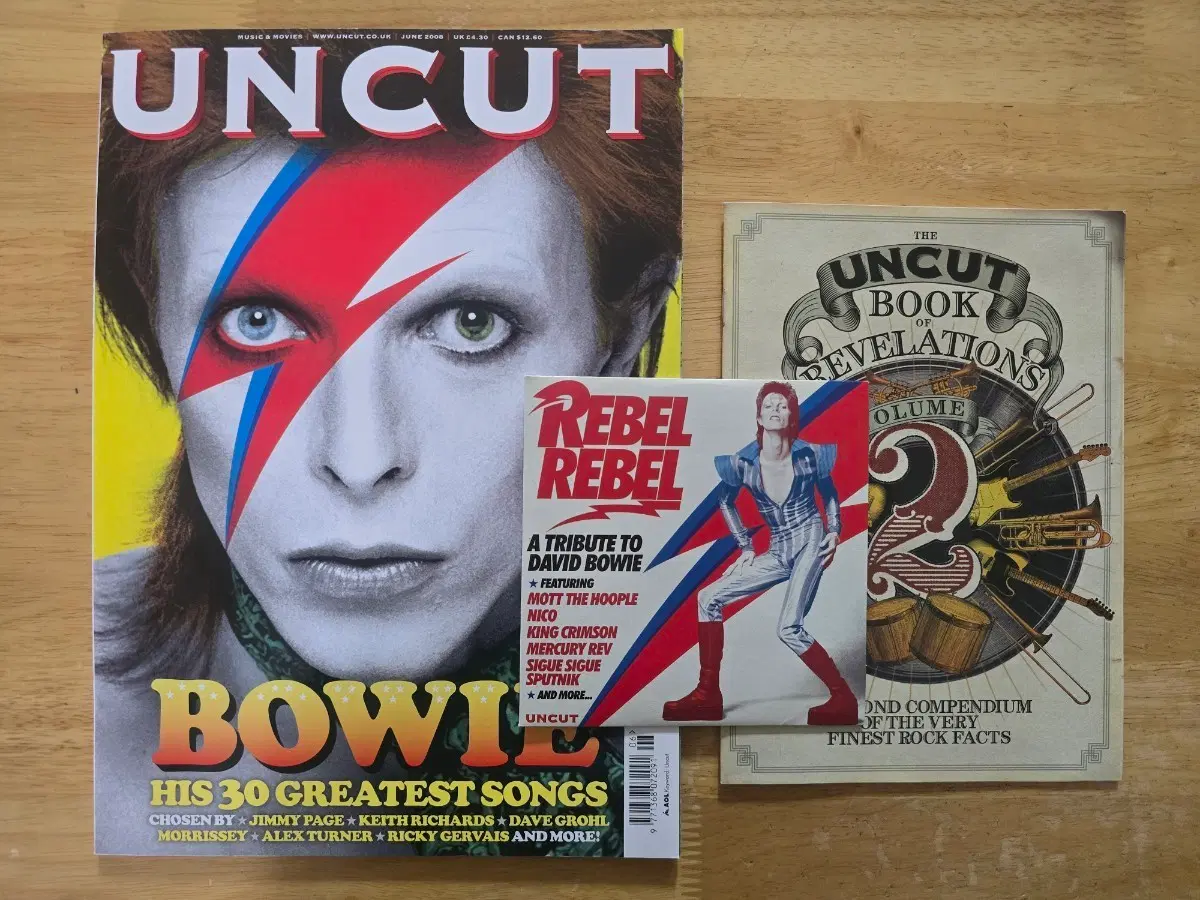 매거진 David Bowie 데이빗 보위 UNCUT PROMO CD