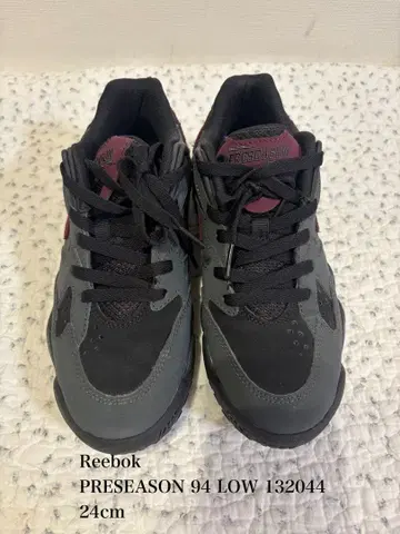 Reebok PRESEASON 94 LOW 132044 스니커즈 24cm