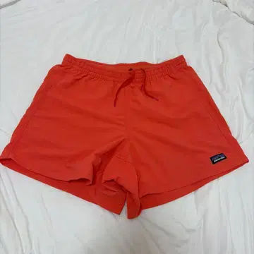 Patagonia 파타고니아 배기 숏팬츠 오렌지 XS