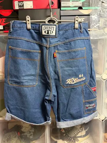 FB County 데님 하프 팬츠 40인치