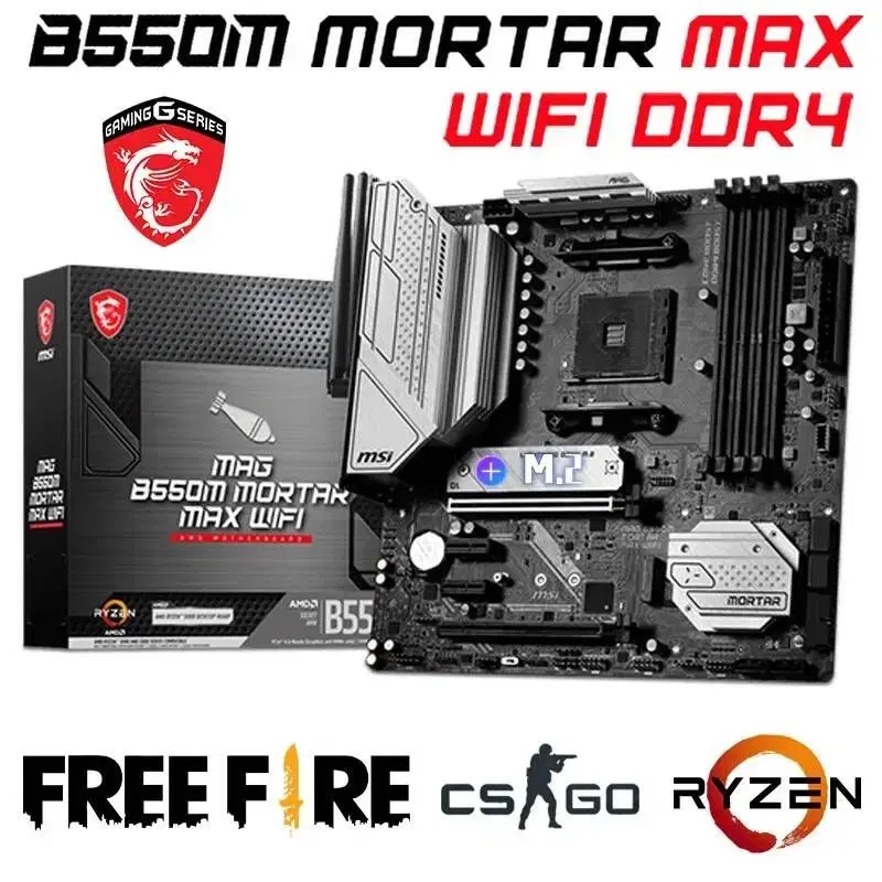 라이젠5 3600 + MSI B550M MORTAR MAX WIFI