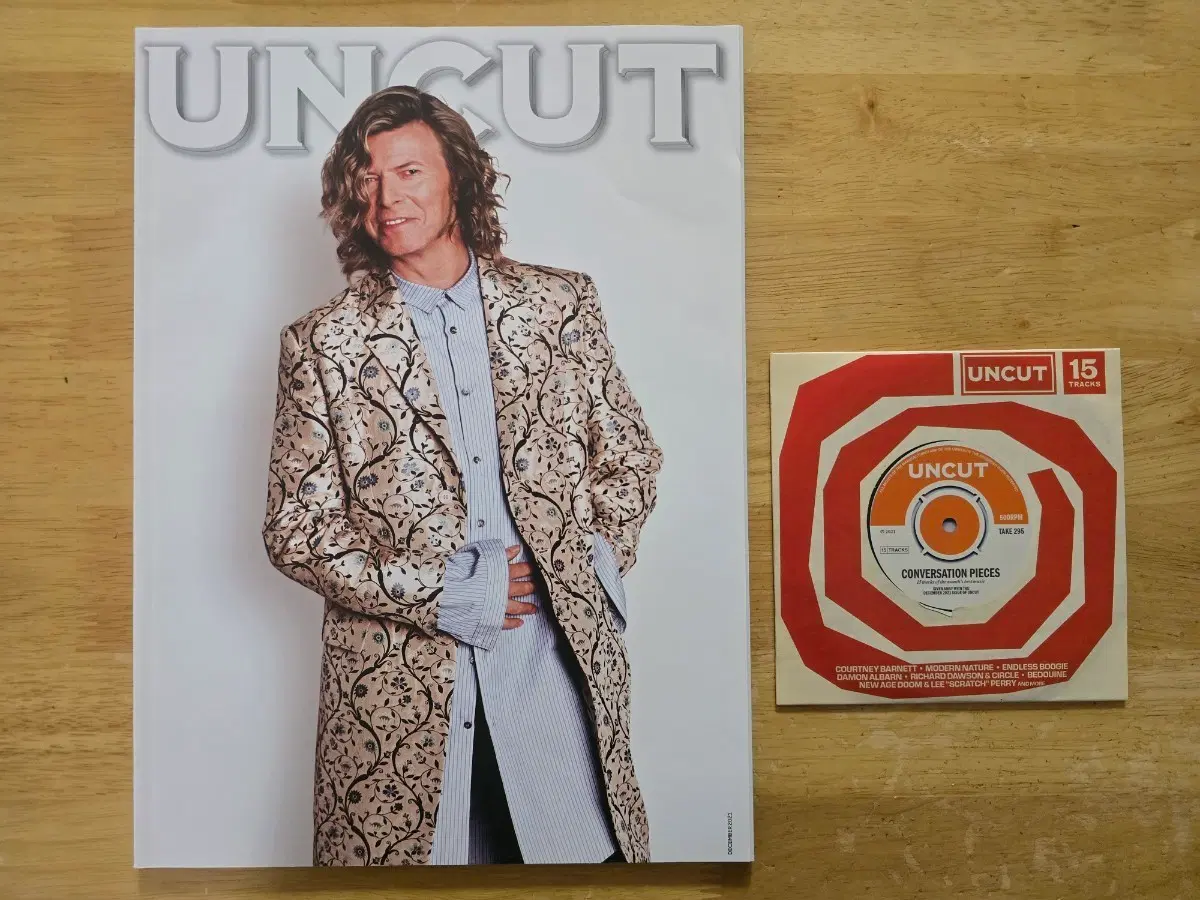 매거진 David Bowie 데이빗 보위 UNCUT PROMO CD