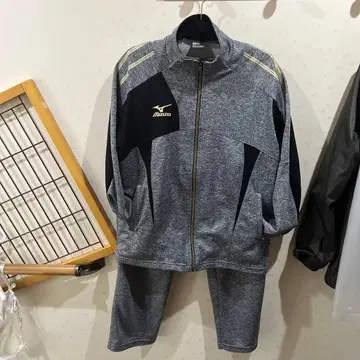 MIZUNO 저지 상하의 세트 그레이 블랙