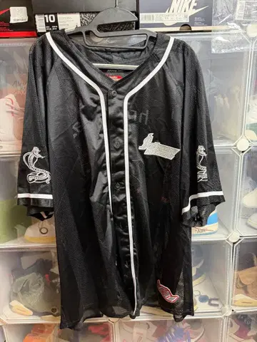 조니 블레이즈 베이스볼 셔츠 XXL 블랙