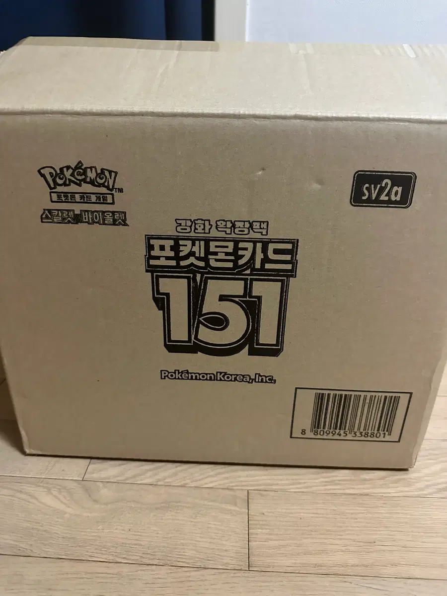 포켓몬 151 카톤 판매합니다