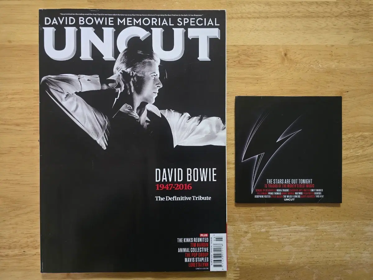 매거진 David Bowie 데이빗 보위 UNCUT PROMO CD
