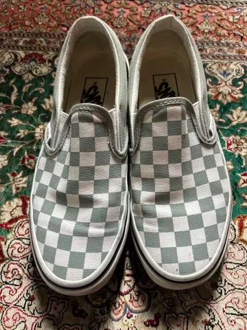 VANS 슬립온 체커보드 플랫폼