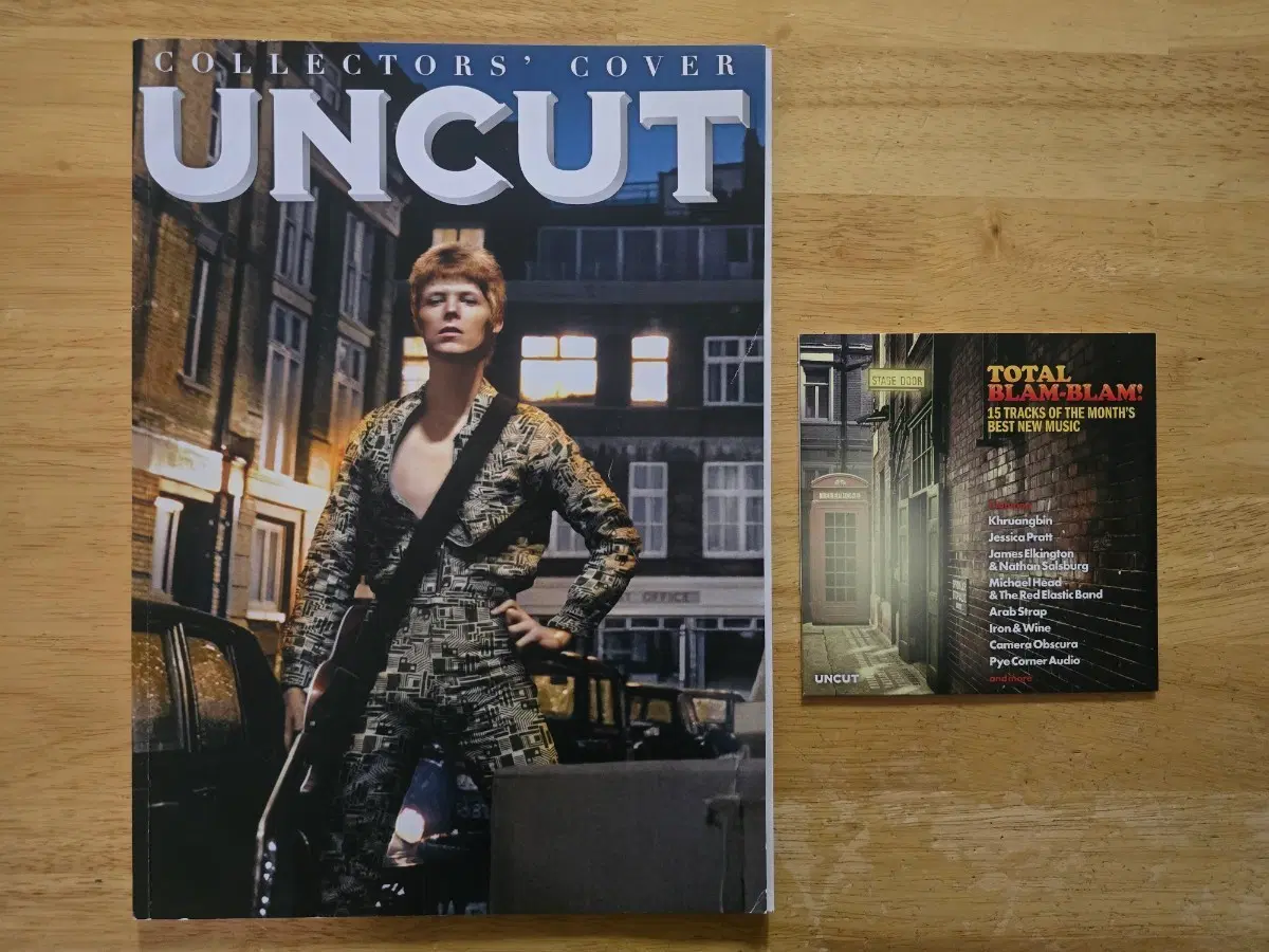 매거진 David Bowie 데이빗 보위 UNCUT PROMO CD